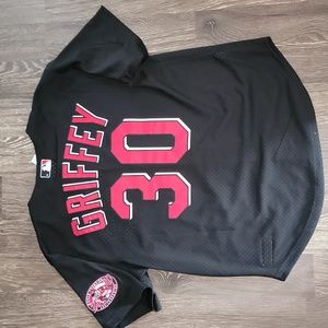 SOLD on eNay!! Mitchell & Ness Cincinnati Reds Ken Griffey Jr 2000 Black Jersey